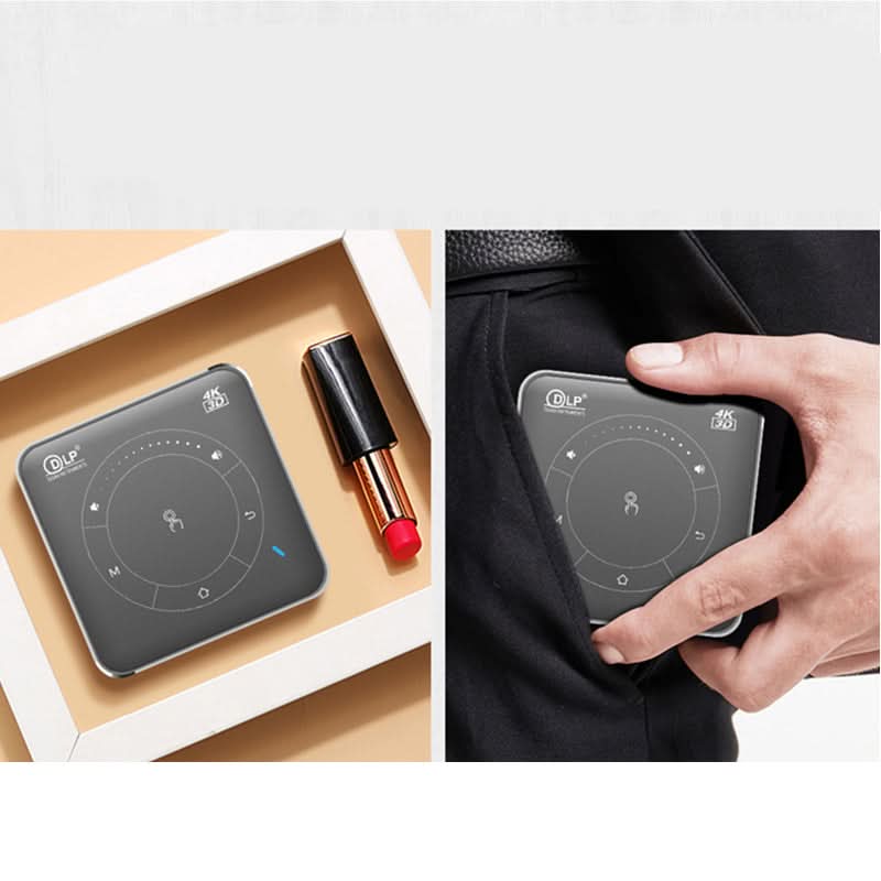 Projecteur Android portable – HD 4K, Wi-Fi/Bluetooth