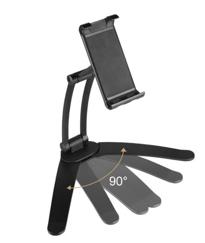 Support de tablette de bureau – alliage d’aluminium, réglable, pliable, antidérapant