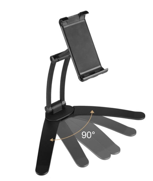 Support de tablette de bureau – alliage d’aluminium, réglable, pliable, antidérapant