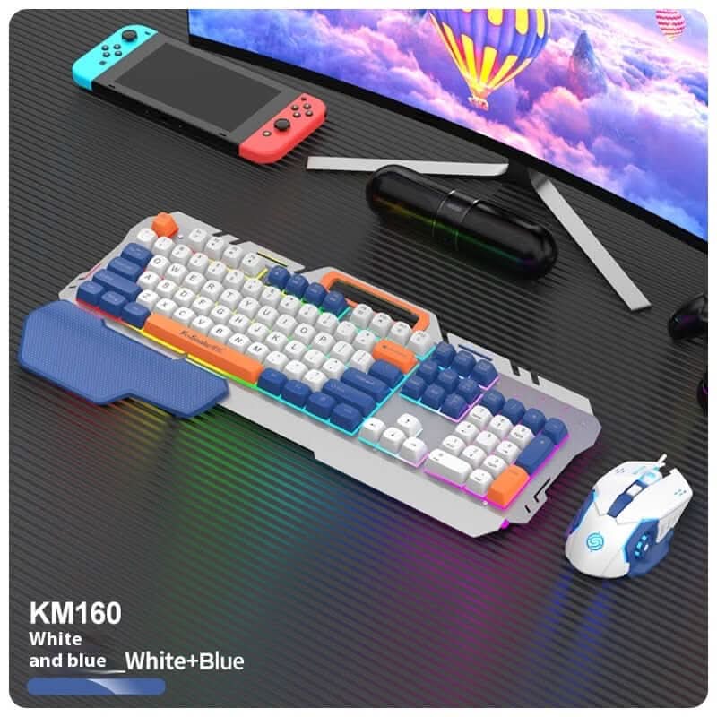 Ensemble Clavier & Souris Filaire Gaming