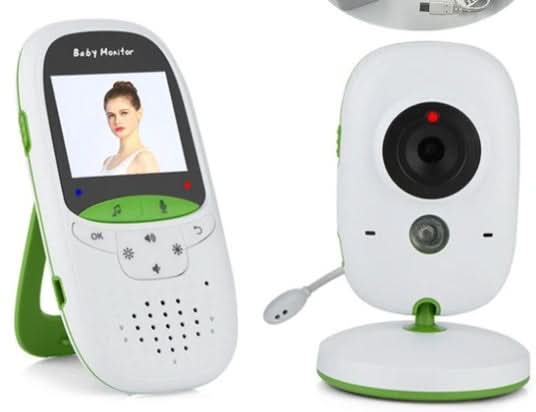 Moniteur vidéo bébé sans fil avec interphone bidirectionnel