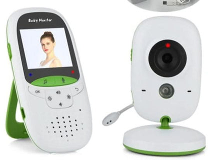Moniteur vidéo bébé sans fil avec interphone bidirectionnel