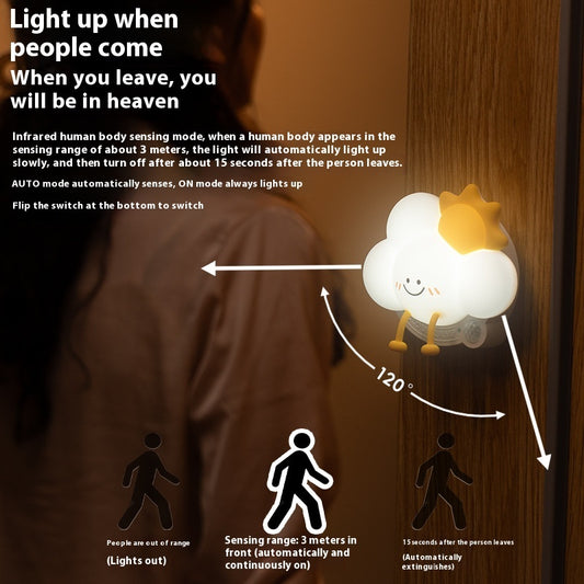 Lampe de Nuit Nuage Intelligente
