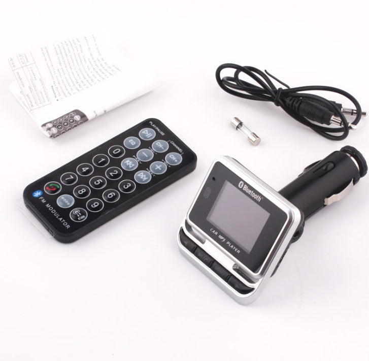 Lecteur MP3 Bluetooth pour voiture – transmetteur FM, appels mains libres et chargeur