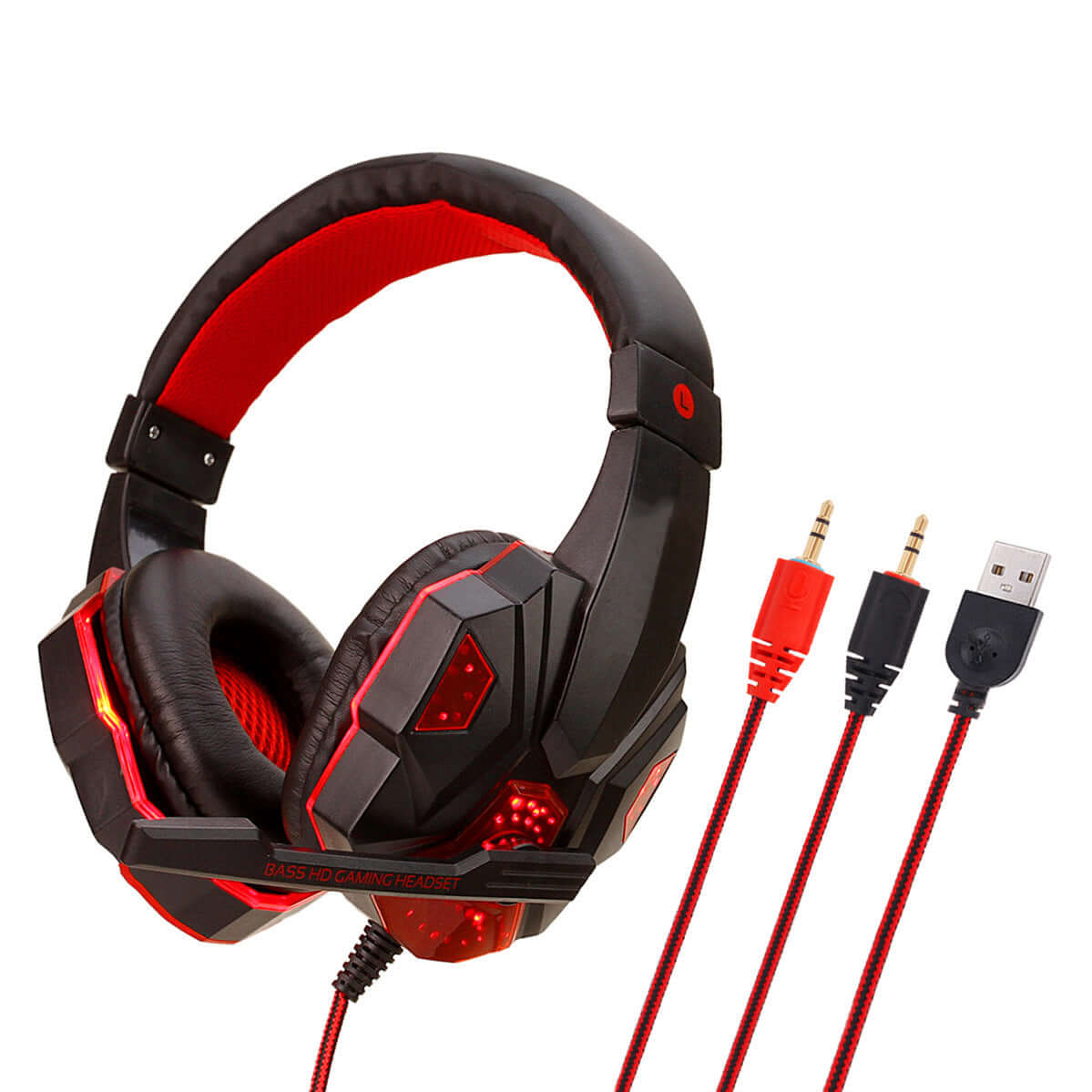 Casque Gaming lumineux