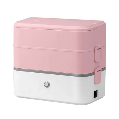 Double Compartment Heated Lunch Box