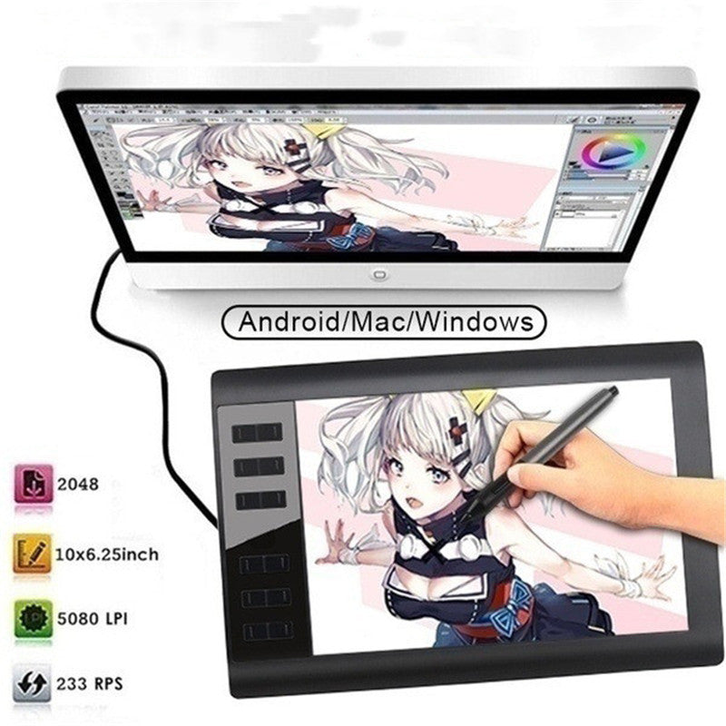 Tablette numérique – cours en ligne, dessin et écriture manuelle