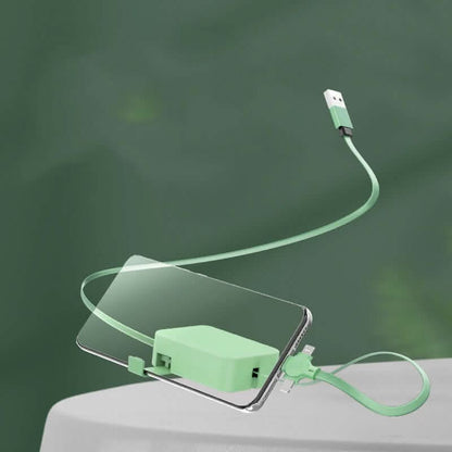4-in-1 Retractable USB Cable