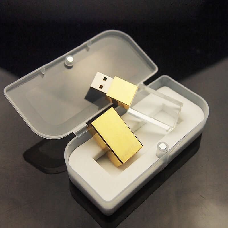Clé USB Cristal Transparente