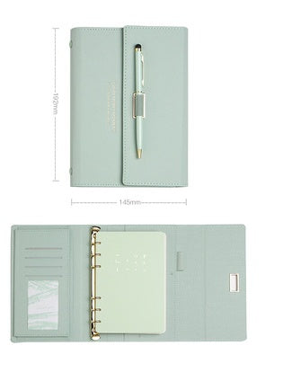 Carnet littéraire en cuir souple – portable et élégant