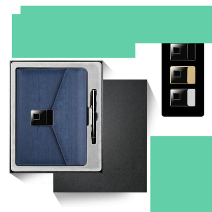 Carnet multifonction – verrouillage par empreinte digitale et recharge sans fil