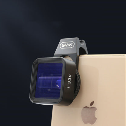 Objectif anamorphique 1,33x pour smartphone – vidéo grand écran cinéma