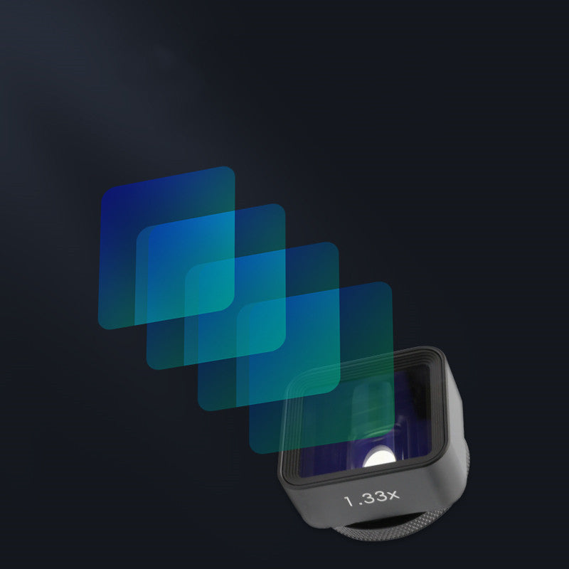 Objectif anamorphique 1,33x pour smartphone – vidéo grand écran cinéma