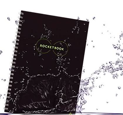 Carnet Rocketbook intelligent – réutilisable, effaçable à l’eau, sauvegarde cloud