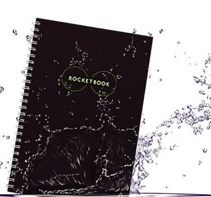 Carnet Rocketbook intelligent – réutilisable, effaçable à l’eau, sauvegarde cloud