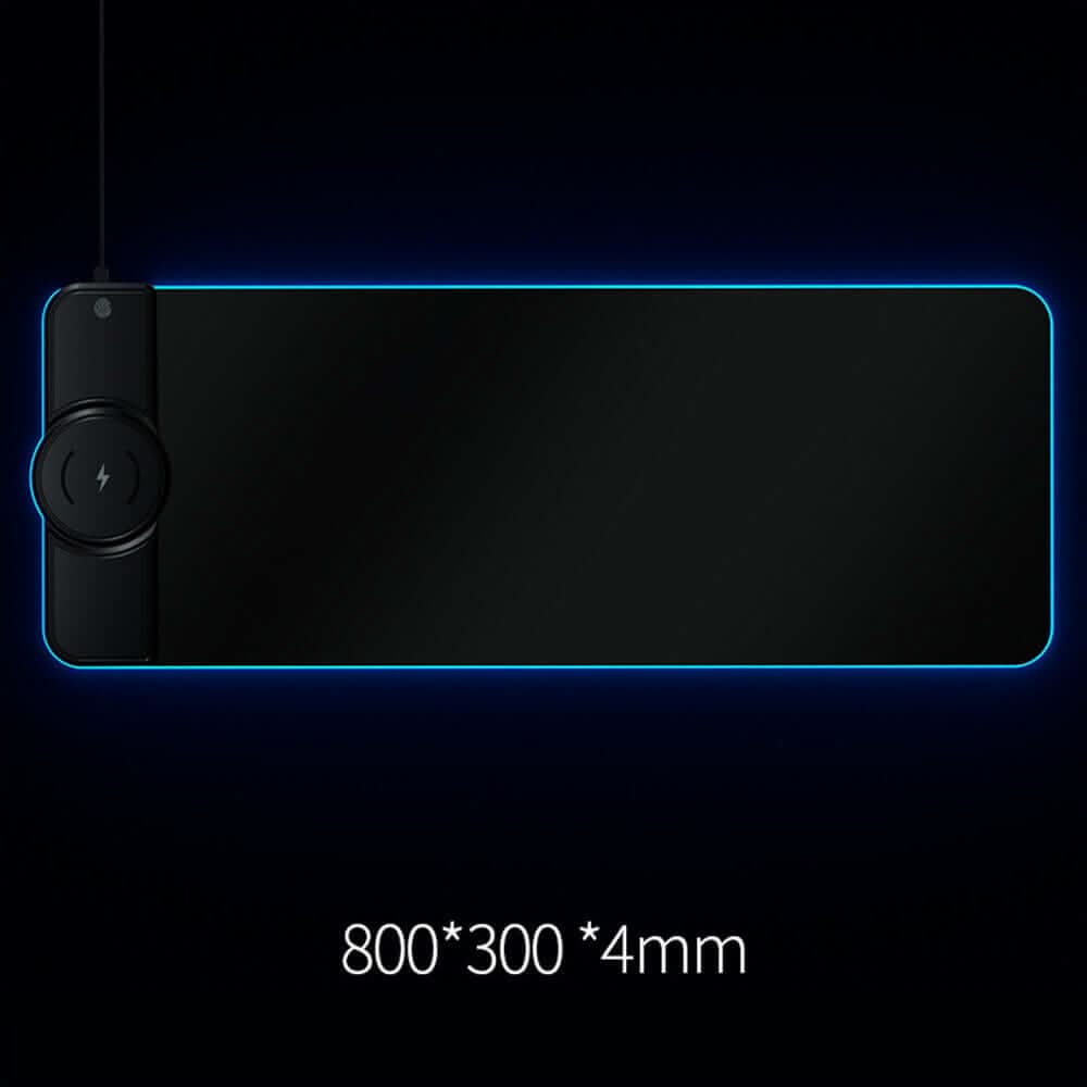 Tapis de souris gaming avec charge sans fil rapide