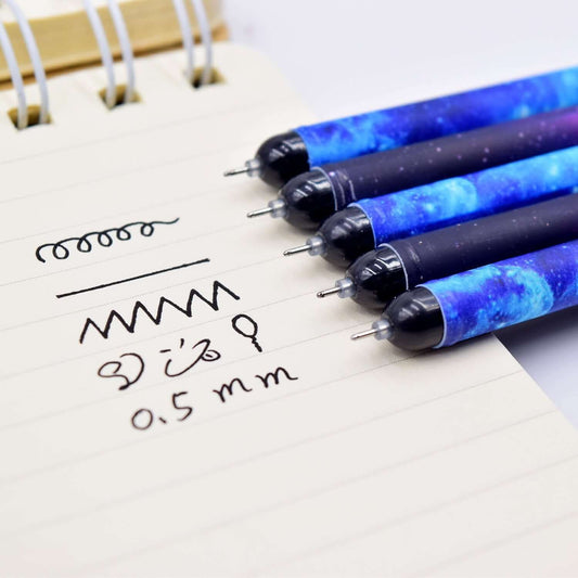 Black Gel Pen "Twelve Constellations"