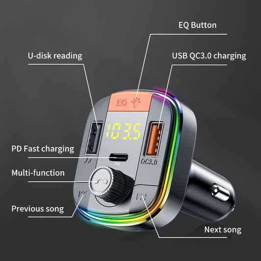 Lecteur MP3 Bluetooth Voiture