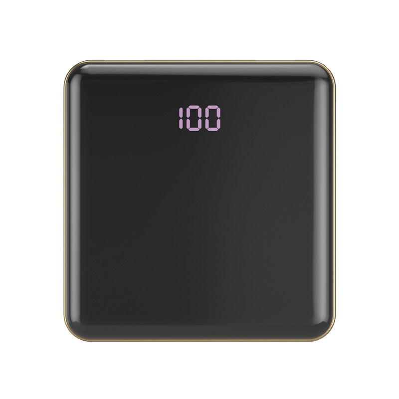 Batterie externe ultra-fine 20 000 mAh – charge super rapide, câble intégré, format mini