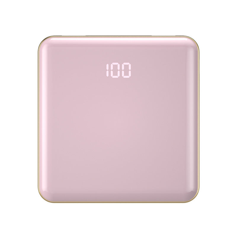 Batterie externe ultra-fine 20 000 mAh – charge super rapide, câble intégré, format mini