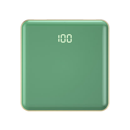 Batterie externe ultra-fine 20 000 mAh – charge super rapide, câble intégré, format mini