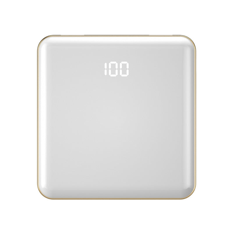 Batterie externe ultra-fine 20 000 mAh – charge super rapide, câble intégré, format mini