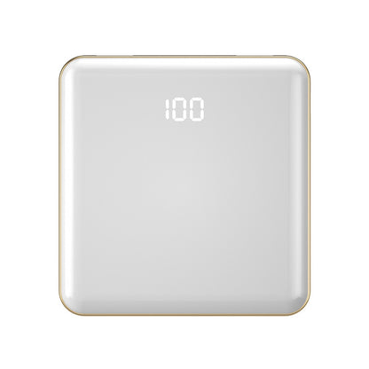 Batterie externe ultra-fine 20 000 mAh – charge super rapide, câble intégré, format mini