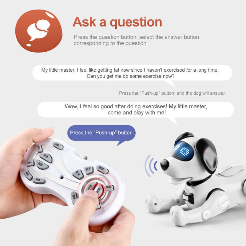 Chien Robot Intelligent Télécommandé