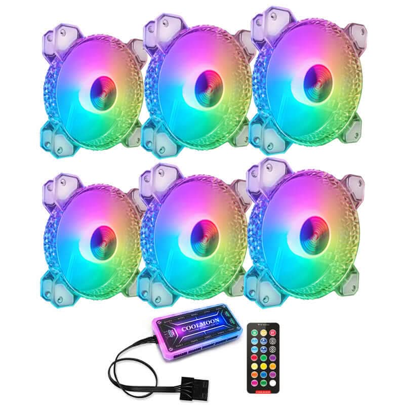 Ventilateur PC RGB 12 cm