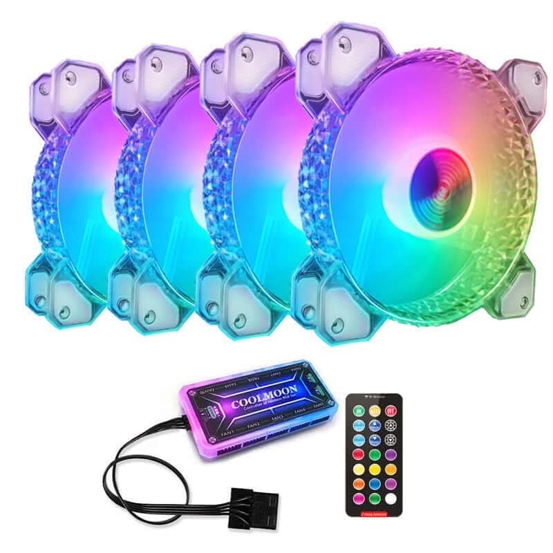 Ventilateur PC RGB 12 cm