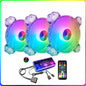 Ventilateur PC RGB 12 cm