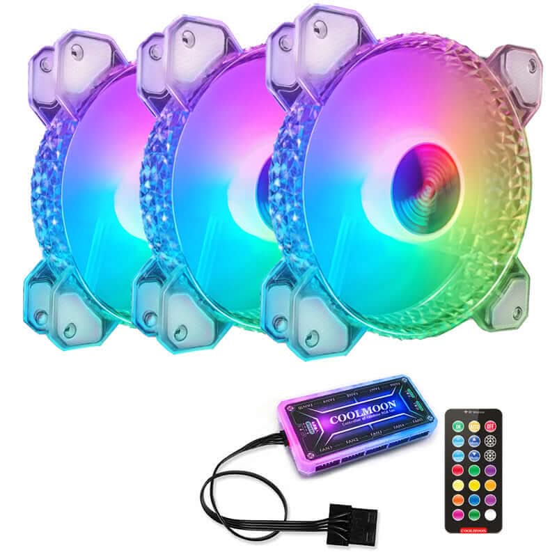Ventilateur PC RGB 12 cm
