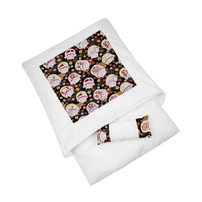 Maison de toilette hivernale pour chat – fermée, chaude, démontable et lavable, coussin intégré