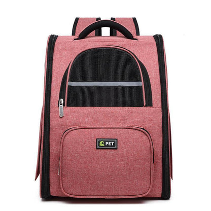 Sac à dos portable respirant pour animaux