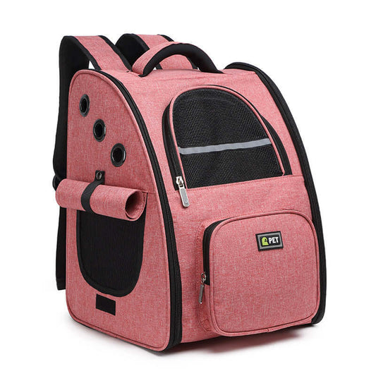 Sac à dos portable respirant pour animaux