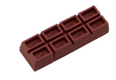 Clé USB mignonne en forme de chocolat
