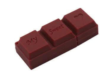 Clé USB mignonne en forme de chocolat