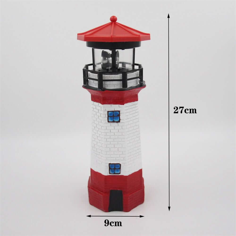 Lampe Solaire LED en Forme de Phare
