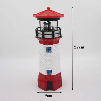 Lampe Solaire LED en Forme de Phare