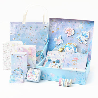 Set cadeau carnet rétro – coffret antique, mignon et simple