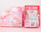 Carnet cadeau Girl Heart – coffret japonais rétro, carnet à feuilles mobiles mignon et créatif