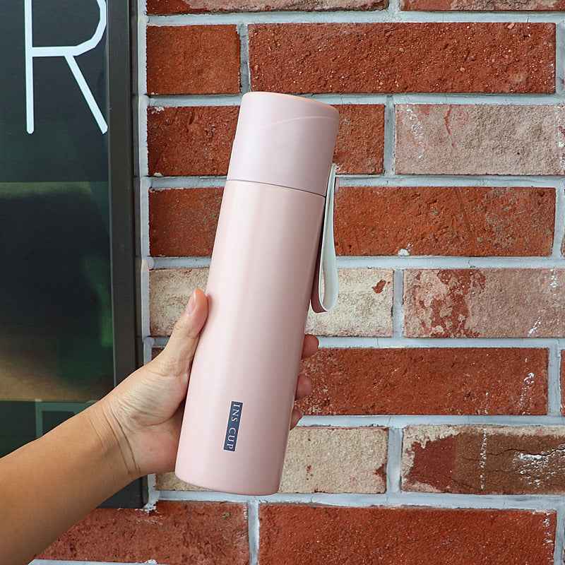 Gourde isotherme créative – étudiante, design artistique et compact