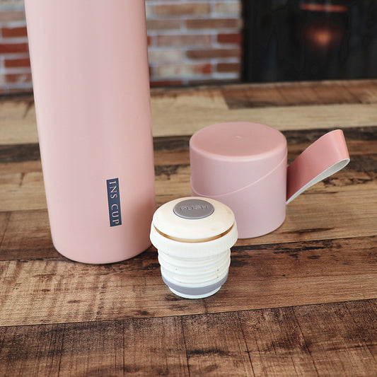 Gourde isotherme créative – étudiante, design artistique et compact