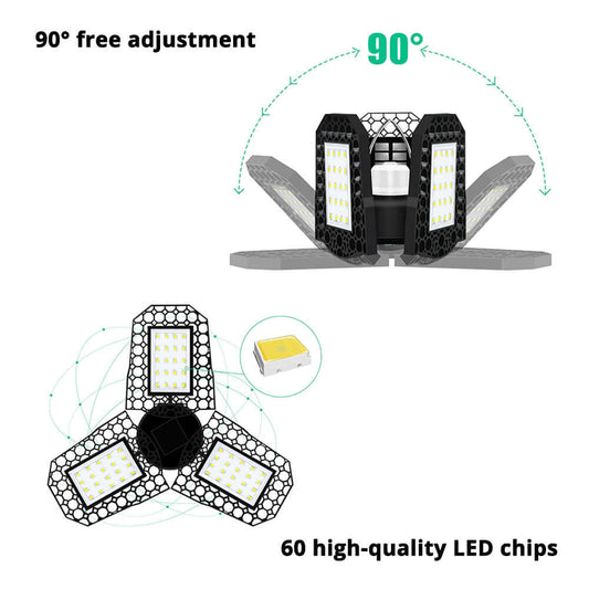 Lustre Solaire LED Extérieur