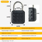 Cadenas intelligent à empreinte digitale