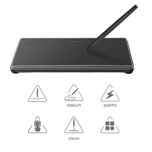 Tablette graphique Huion H430P – stylet sans batterie