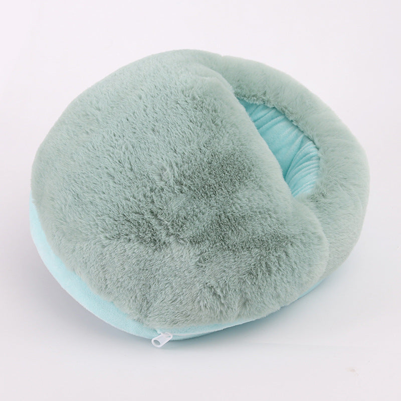 Warmer Heating Pad Winter Office Heating Slippers Warm Cushion Electric Foot Warmer Shoes Winter Warming Blanket Mat