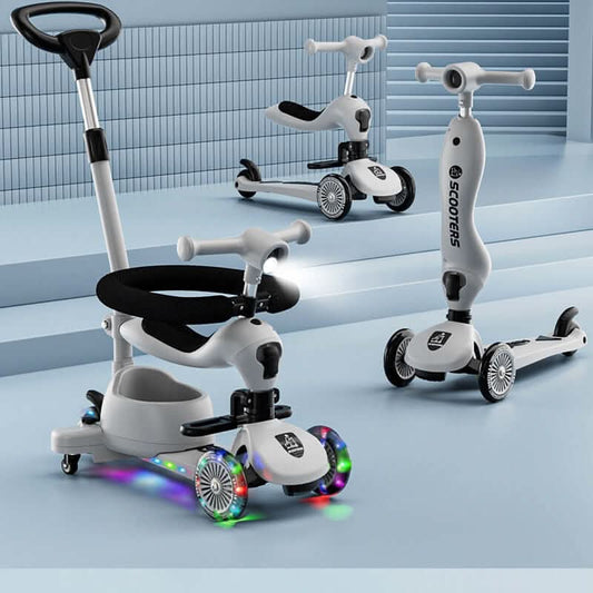 Multifunctional baby scooter