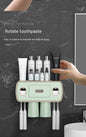 Wall-mounted Punch-free Multi-functional Toothbrush Rack