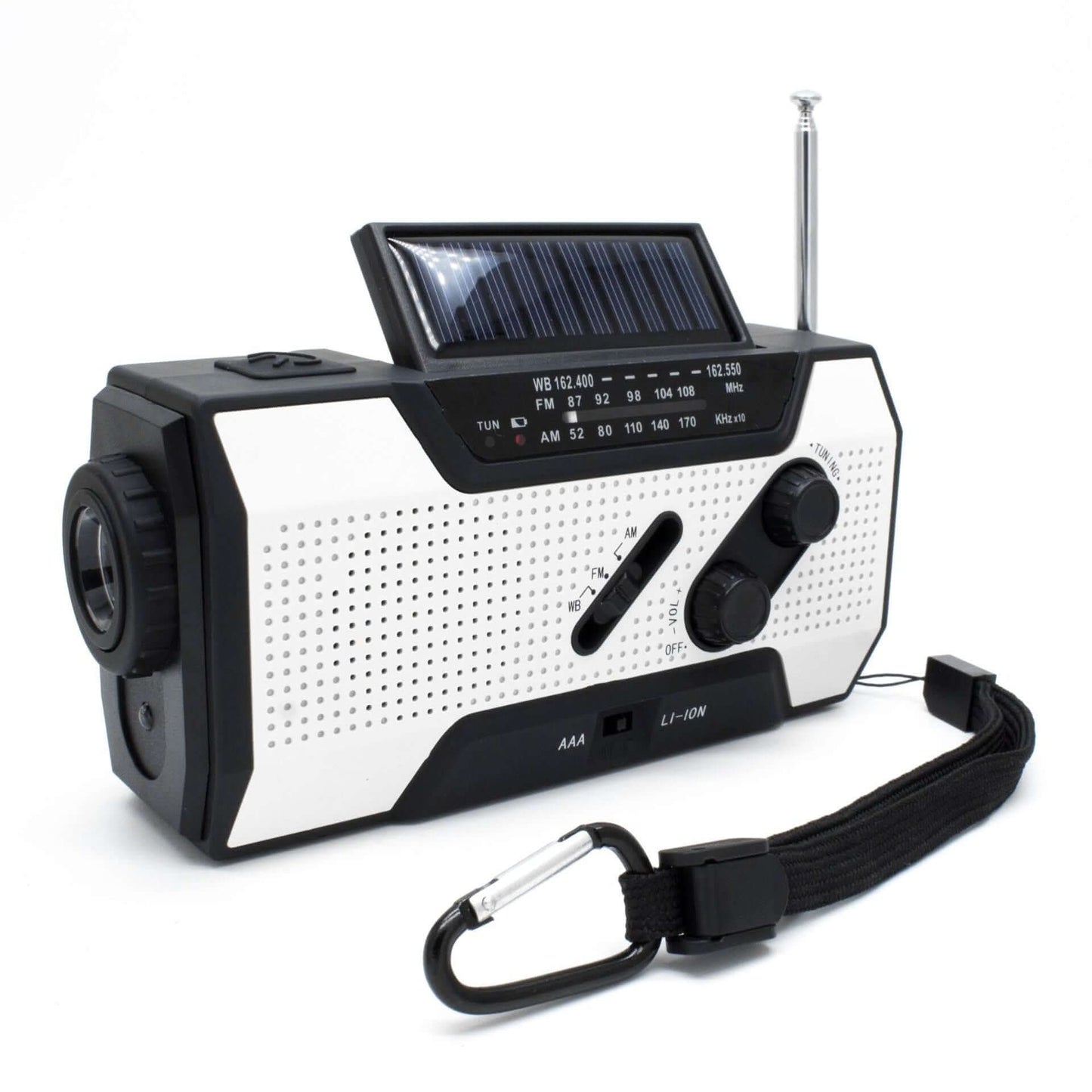 Radio Solaire à Manivelle
